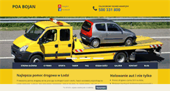Desktop Screenshot of pomocdrogowa.i-lodz.pl